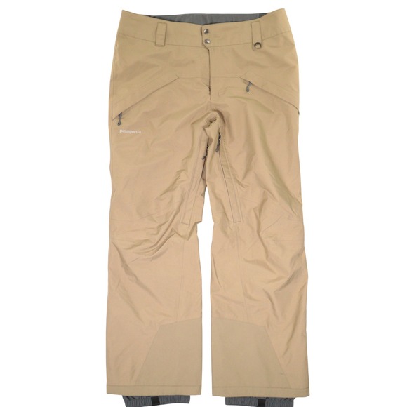 Patagonia Other - Patagonia Snowshot Ski Pants Waterproof Insulated Snowboarding Tan Men L